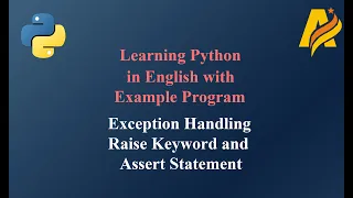 Python Series Exception Handling Raise Keyword and Assert Statement