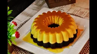 كيكة الكريم كراميل قدرة قادر بااسهل وابسط طريقه من اطيب والذ الوصفات لاتفوتكمCream Caramel Cake 