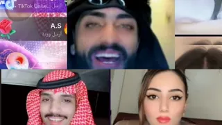 حسام السالمي معا الساري قصف  البنات معا بعض رد حسام السالمي على الساري من باب المزح والضحك لا اكثر دندنها