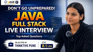 Crack Java Interview in First Attempt Real Mock Interview Amit IT Classes Pune