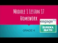 Engage NY Eureka Math Grade 4 Module 1 Lesson 17 Homework