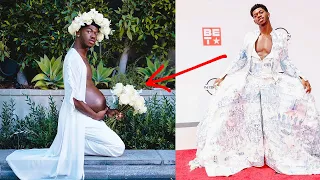 lil nas x baby bump pregnancy photos review