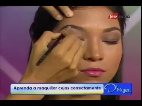 Aprenda a maquillar cejas correctamente