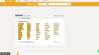 Synonyms and Antonyms of Words Thesaurus com