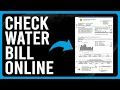How To View Water Bill Online View Water Bill Online Tutorial