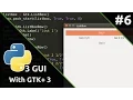 Python3 GUI with GTK 3 ListBox