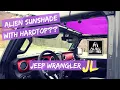 Installing an Alien Sunshade with the Hardtop on a Jeep Wrangler JL