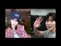 JUNGKOOK mentions CHAEWON on recent live w/ Jimin (listens to her new song ft. TXT Taehyun)