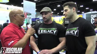 2017 FIT EXPO LA - CHRIS MINNES LOU FERRIGNO JR