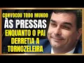 URGENTE! FLAVIO BOLSONARO É APONTADO COMO ARTICULADOR DA TENTATIVA DE FUGA DO PAI