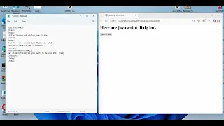 Javscript Dialog Box How To Use Confirm and Alert Javscript Dialog box in html