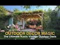 Transform Your Outdoor Space with Rustic Vintage Decor