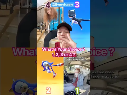 What’s Your Choice ? 1, 2, 3 or 4  ? # #funny #viral #1234 #trending #shorts #33