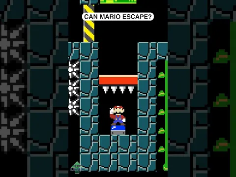 Can Mario Escape the Spikes Maze?