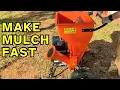 Testing the VEVOR Wood Chipper Shredder Mulcher Full Review Assembly and Demo