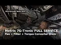 Mercedes Metris 7G-Tronic Service Pan Filter Torque Converter Drain