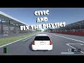 Project Simcade Racing Unity Racing Game part 9 testing Civic and reworking physics
