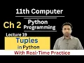 Tuples in Python 11th Computer Chapter 2 Python Programming Qais Ali Khan