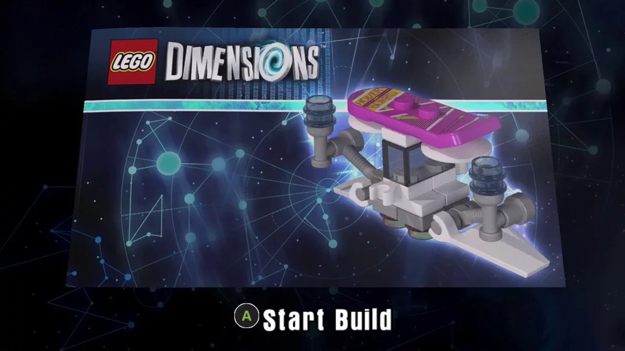 LEGO Dimensions 71201 Back To The Future DeLorean Time Machine Build Instructions