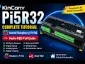 KinCony Pi5R32 Raspberry Pi OS Install Node-RED Full Tutorial