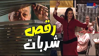 شوف رقص يسرا في المصنع  و رد فعل مديرها   مسلسل شربات لوز دندنها