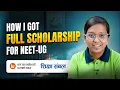 From Indore to Kota: How I Got 100% Scholarship for NEET at ALLEN