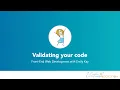 HTML Validating your code