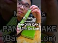 My Wife's PANDAN CAKE -  Vietnamese Bánh Da Lợn