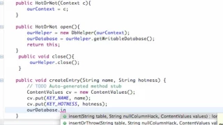 Android Application Development Tutorial 117 Inserting Data into SQLite Database YouTube