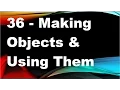 java tutorials urdu NFN 36 Making objects and using them