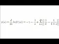 Digamma function and its series representation part - 1-