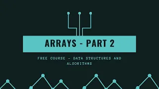 Algorithms and Data Structures FREE COURSE Arrays Part 2 - LeetCode 1089 Duplicate Zeros