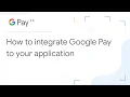 Google Pay API and web integration Google Developers