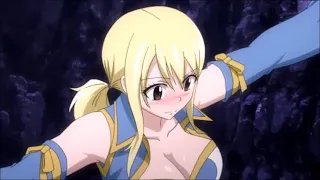 LUCY HEARTFILIA - TICKLING HER BELLY BUTTON