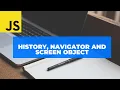 History Navigator and Screen Object Browser Object Model