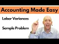 MA36 - Direct Labor Rate and Efficiency Variances