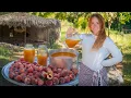 Download Lagu البادية المغربية | حصاد الخوخ وعمل عصير طبيعي وبناء سقف البيت الطيني الجديد