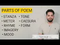 Download Lagu Parts of poem Stanza Meter rhyme Imagery Mood Tone Caesura form