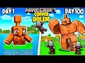 Download Lagu I Survived 100 Days as a COPPER GOLEM in Minecraft