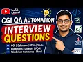 CGI QA Automation Interview Questions Answers Selenium Interview 2026