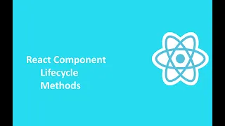 Lifecycle Methods of React Rarely used lifecycle methods getderivedstatefromprops