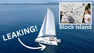 Our boat is LEAKING! And we run around the Block | Sailing with Six | S2 E40