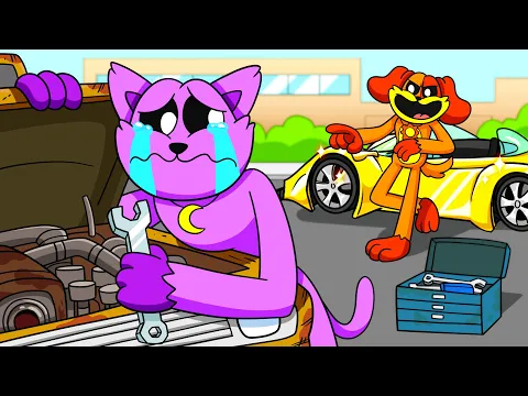 Download MP3 CATNAP BUYS HIS FIRST CAR?! (Cartoon Animation)
