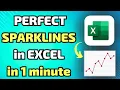 How To Use Sparklines in Excel for PERFECT Data Visualization in 1 Minute 2025 Full Guide