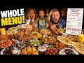 We Ordered the WHOLE Menu
