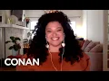 Michelle Buteau On Her Husband s Unique Dutch Name - CONAN on TBS