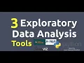 3 Exploratory Data Analysis Tools in Python Pandas Profiling Sweetviz Dtale