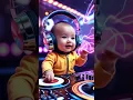 🎧👶 Music DJ Baby Dancing on Dudi Dudi Dam Dam  #shortsfeed #youtubeshorts #shorts