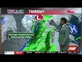 First Alert Scattered rain returns Thursday warmer temps this weekend