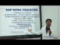 SAP HANA Real Time Project Calculation View Using SQL